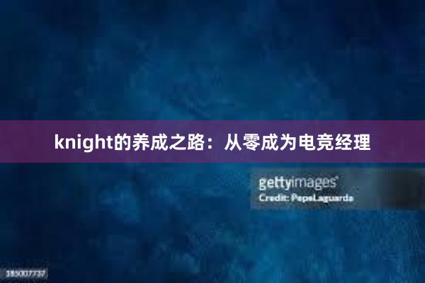 knight的养成之路：从零成为电竞经理